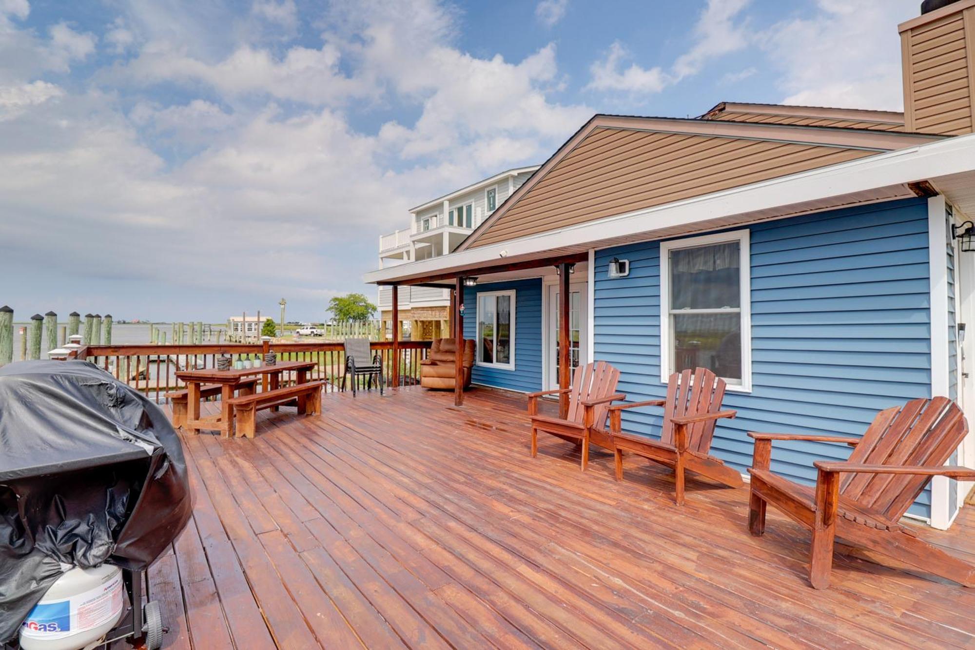 Oceanfront Milford Home With View And Boat Access מראה חיצוני תמונה